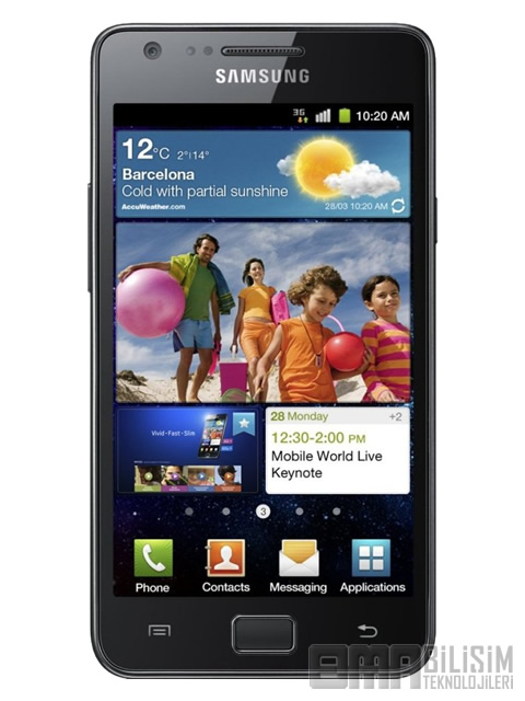 Samsung Galaxy S2 I9100 16gb Siyah Cep Telefonu-CT-03441