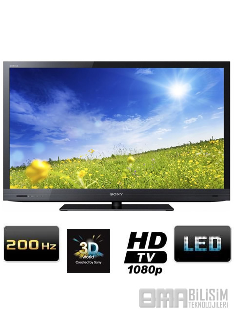 Sony 40 Inch 102 Ekran 3d Full Hd Led Televizyon-LDT-02131