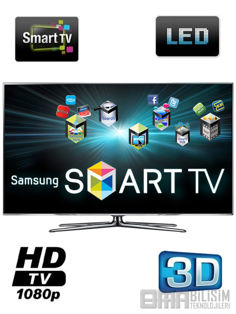 Samsung 55 Inch 140 Ekran 3d Full Hd Led Televizyon-LDT-11213